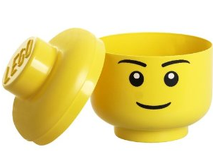 Lego Aufbewahrungskopf