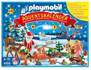 Playmobil-Adventskalender mit Spielzeug