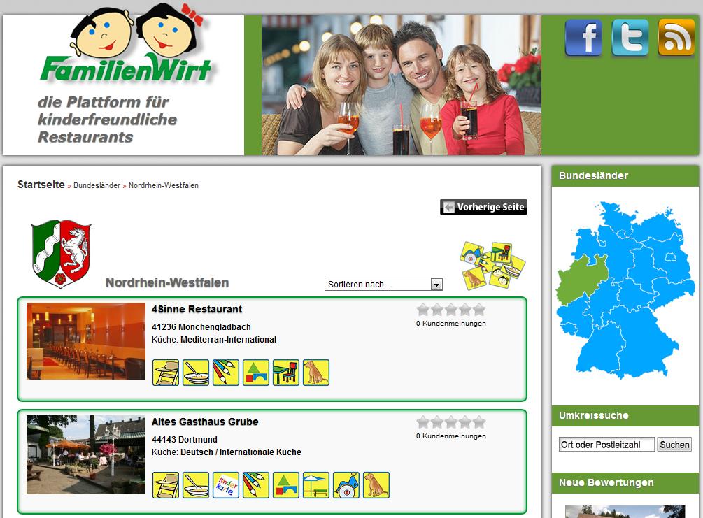 Kinder im Restaurant