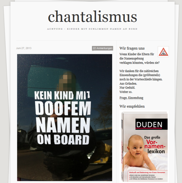 chantalismus